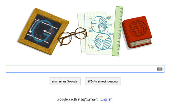 Doodle Google วันครู
