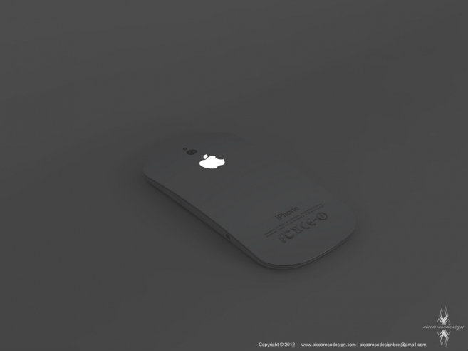 ดีไซด์ใหม่ iPhone 5 โค้งมน ทรงหยดน้ำ