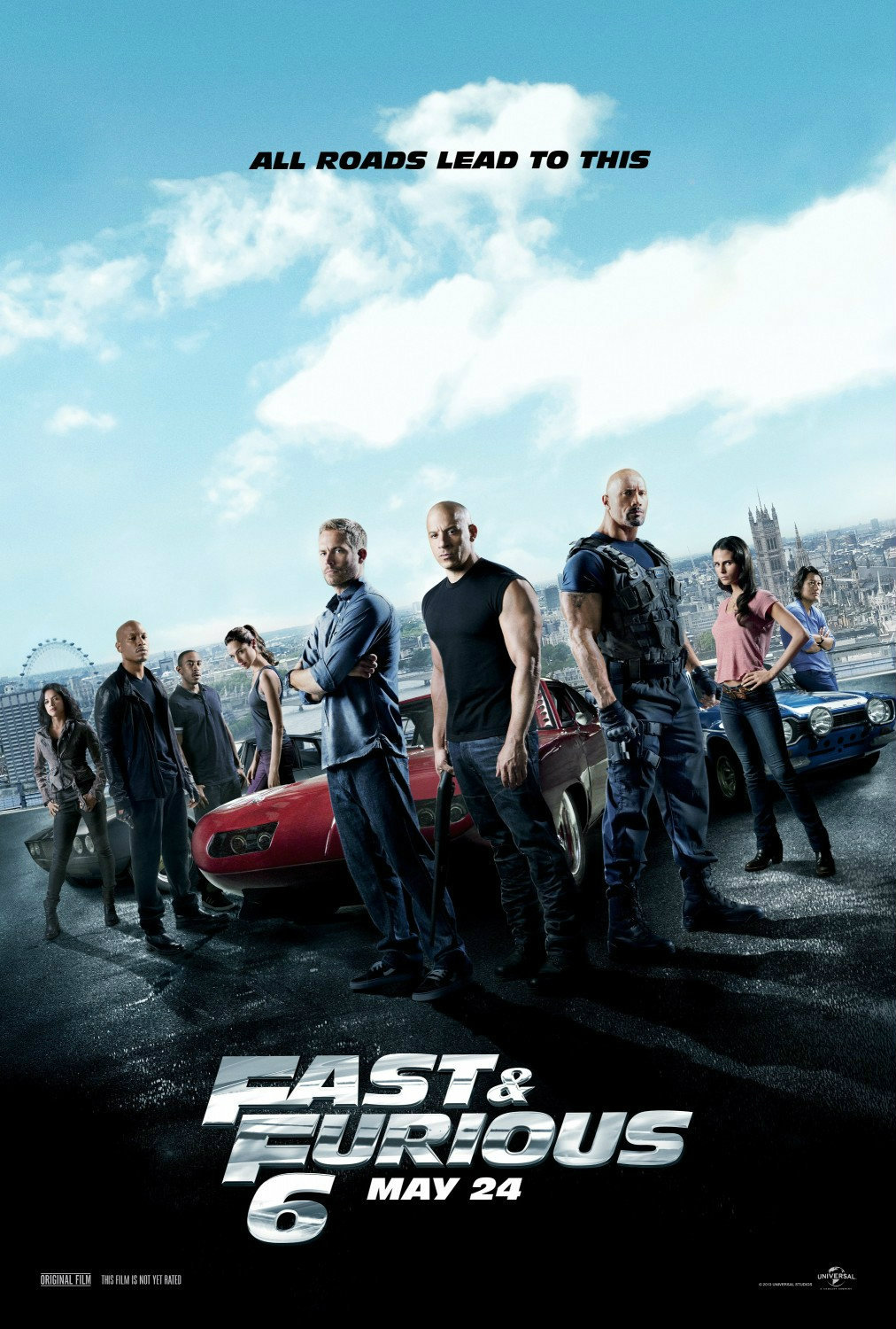 Poster Fast and Furious 6